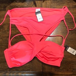 NWT Pink Mossimo bathing suit